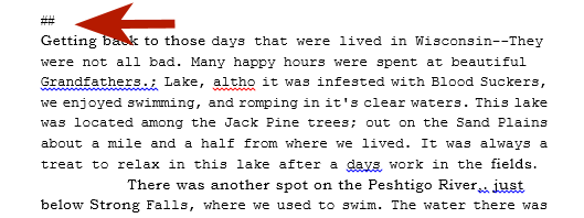 Scrivener - Import and Split - Character in word processing document - Lorelle