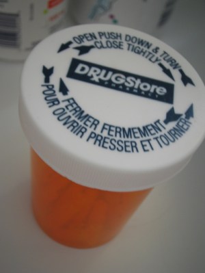 Drug Pill Bottle Top